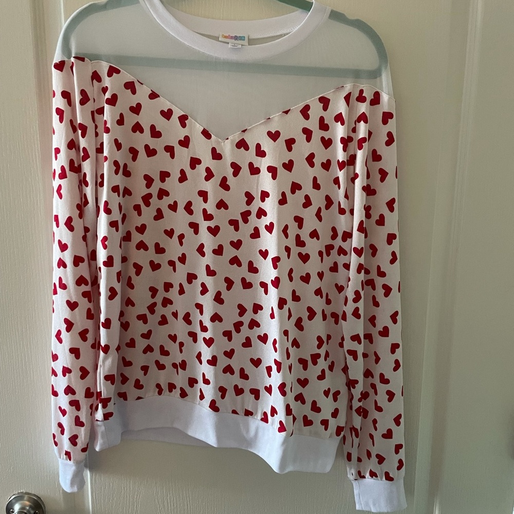 NWT LuLaRoe Heart Top